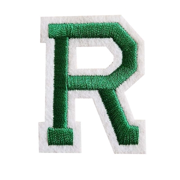 strygemærke-bogstav-R-grøn